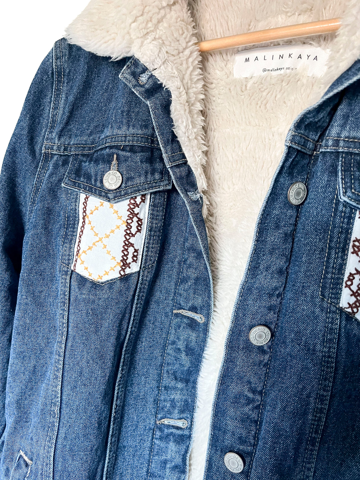 Gefütterte Denimjacke "Zora“