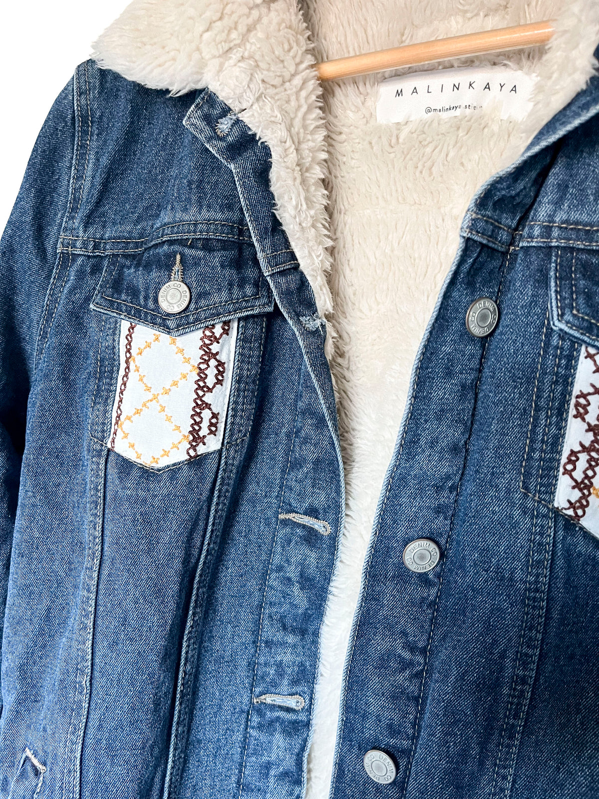 Gefütterte Denimjacke "Zora“