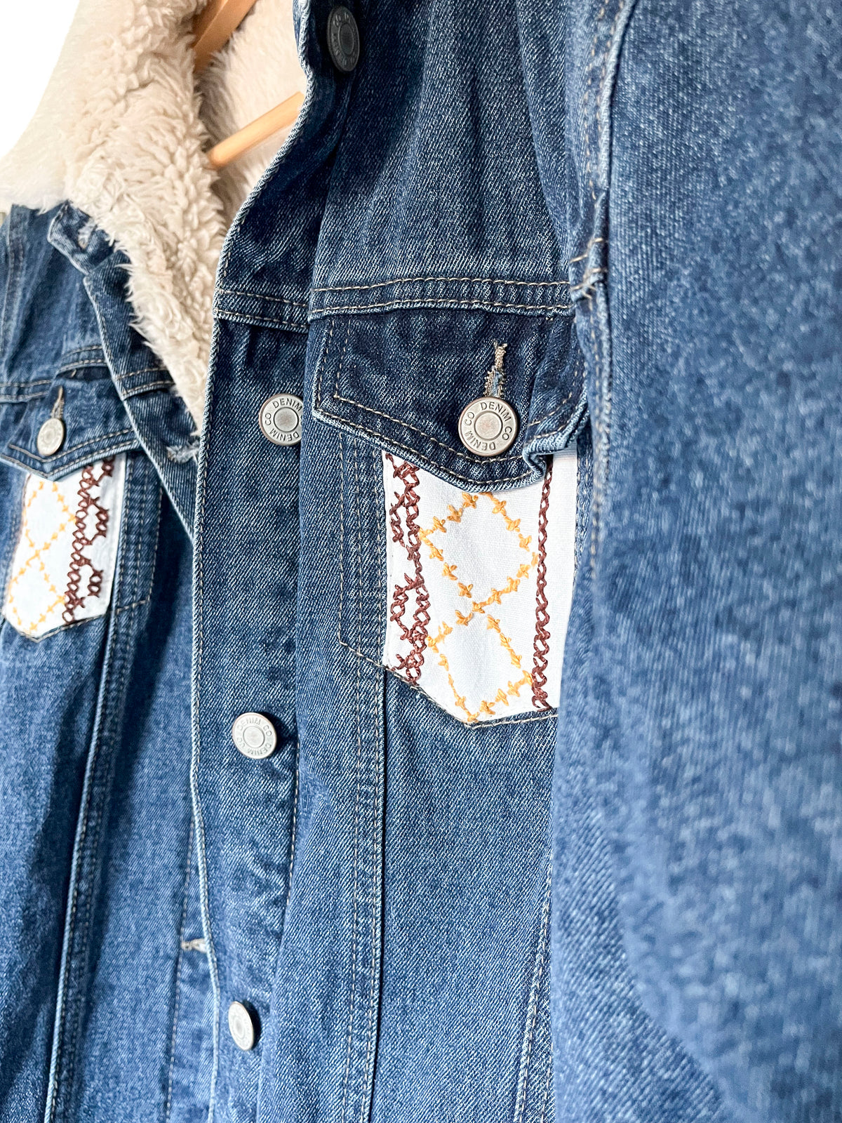 Gefütterte Denimjacke "Zora“